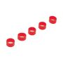 Anneaux de marquage rouges pour antenne (lot de 5 pièces)