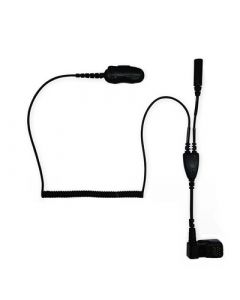 HEADSET discret / 2 câbles à partir de la touche PTT  / câble spiralé / pour TPH700