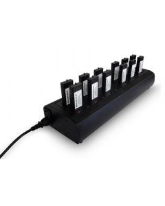 EADS / AIRBUS / POLYCOM / multi chargeur pour TPH700 / 6x2 Batteries
