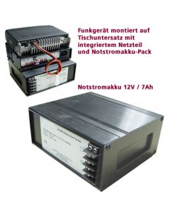 Notstromakku mit  Gehäuse 12V - 7Ah 