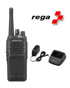 VHF 136-174 MHz, Analogique, 64 canaux, 1-5 Watt, incl. batterie Li-Ion 2000mAh (KNB-45L), Antenne (KRA-26 M), clip de ceinture (KBH-10), chargeur KSC-35, programmé REGA E-Canaux