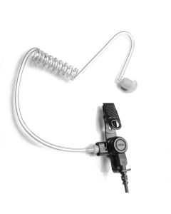 2-Draht-Kit mit DIN-Schnellverbindung und Akustikschlauch (schwarz)