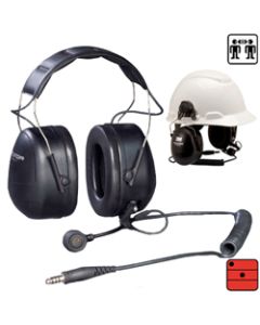 Gehörschutzgarnitur Nexus Stecker 6.5mm - Helmbefestigung