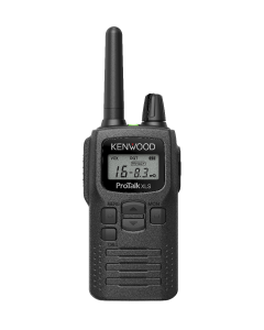 ProTalk XLS - Radio portable PMR446, PKT-300, avec écran LCD, 16 canaux, IP52, incl. batterie Li-Ion 2200 mAh (KNB-81L), chargeur rapide (KSC-50CR), adaptateur secteur pour chargeur rapide (KSC-44SL), clip ceinture (KBH-20) et mode d'emploi