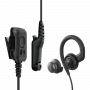 Écouteur pivotant à deux fils avec embouts pour une écoute à fort volume pour MOTOTRBO R7